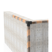 Corner protections for | black warning and protection profiles | Type E 3-dimensional